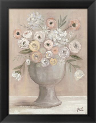 Framed Floral Bouquet Print