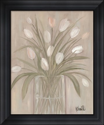 Framed Tulip Bouquet Print