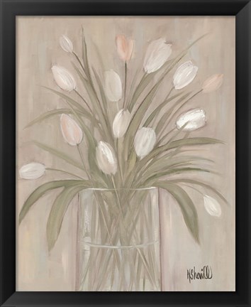 Framed Tulip Bouquet Print