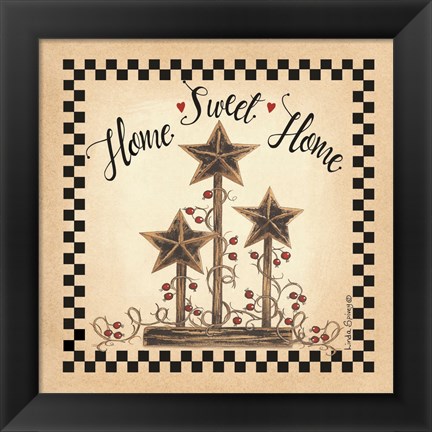 Framed Home Sweet Home Print