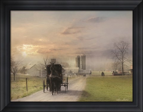 Framed Morning Exercise Print