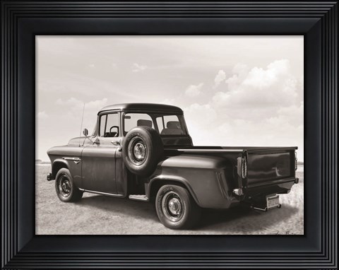 Framed Chevy Truck Print