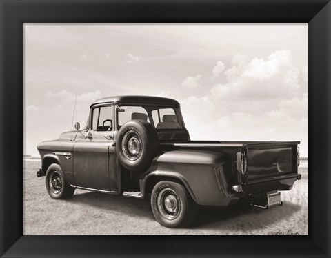 Framed Chevy Truck Print