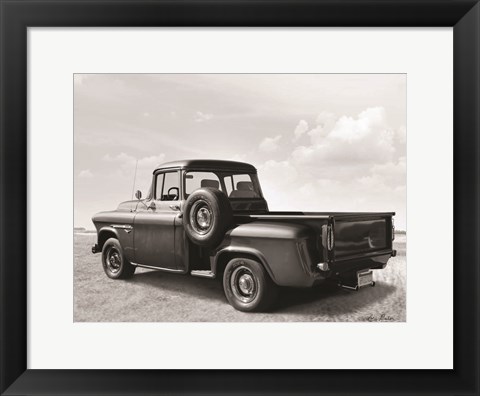 Framed Chevy Truck Print