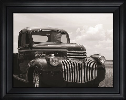 Framed Restored Chevy Truck Print