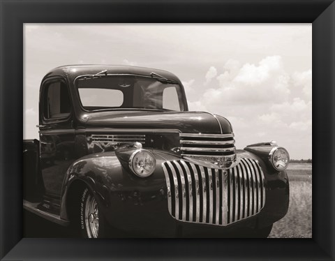 Framed Restored Chevy Truck Print