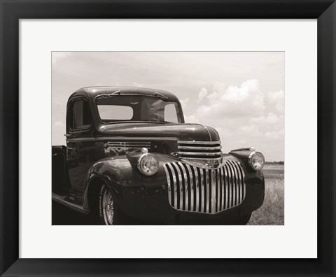 Framed Restored Chevy Truck Print