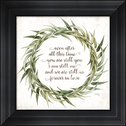 Framed Forever in Love Print