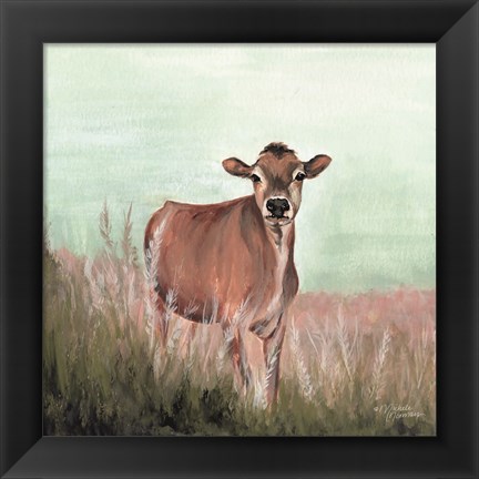 Framed Til the Cow Comes Home Print