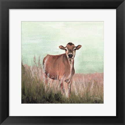 Framed Til the Cow Comes Home Print