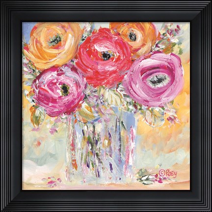Framed Burst of Bloom Print