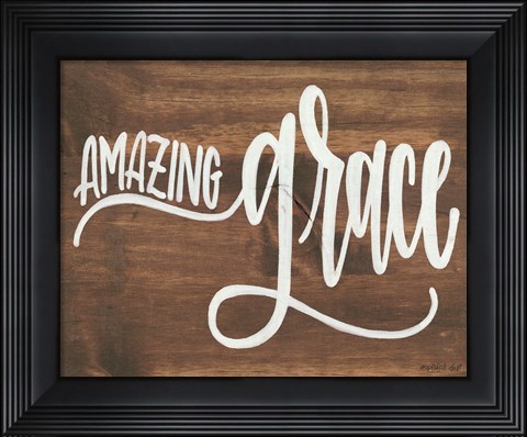 Framed Amazing Grace Print