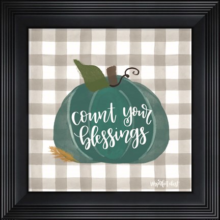 Framed Count Your Blessing Print