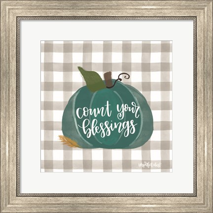 Framed Count Your Blessing Print
