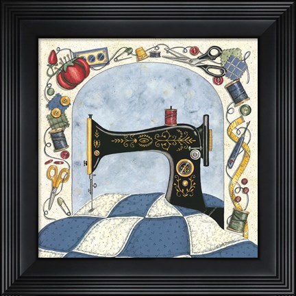 Framed Sew Fun Print