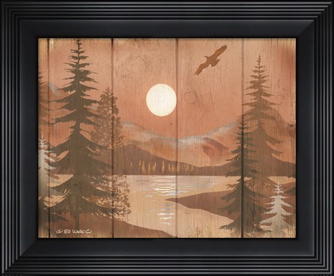 Framed Full Moon II Print