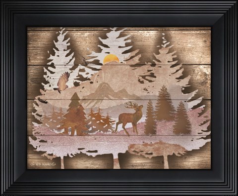 Framed Great Outdoors I Print