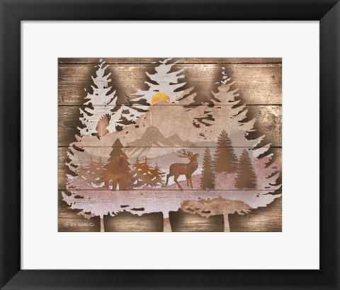 Framed Great Outdoors I Print