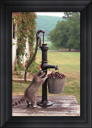 Framed Caught in the Act Print