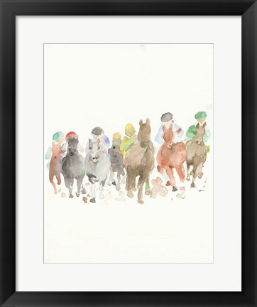 Framed Race Print