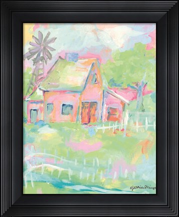 Framed Sherbet House Print