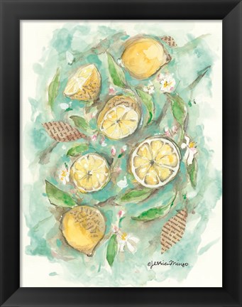 Framed Make Lemonade Print