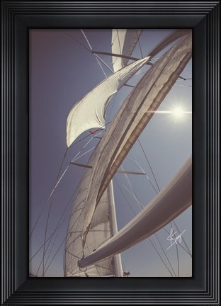 Framed Clear Sailing Print