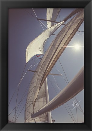 Framed Clear Sailing Print