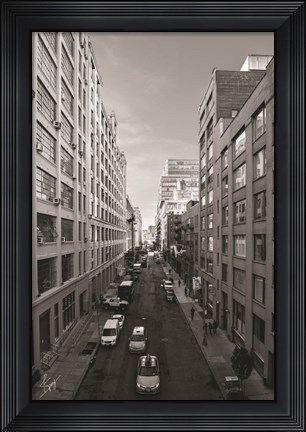 Framed Dueling Cabs Print