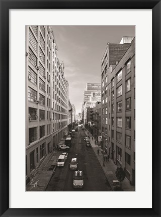 Framed Dueling Cabs Print
