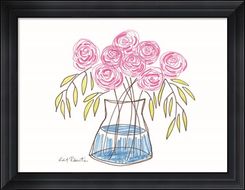 Framed Sprucing Up the Apartment Print