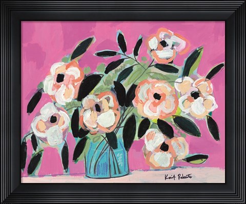 Framed Pink Fever Print