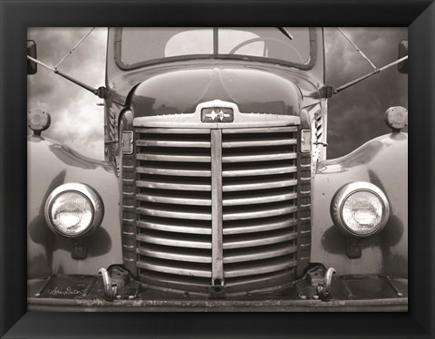 Framed International Truck Print