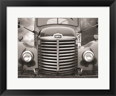 Framed International Truck Print