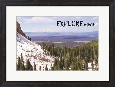 Framed Explore More Print