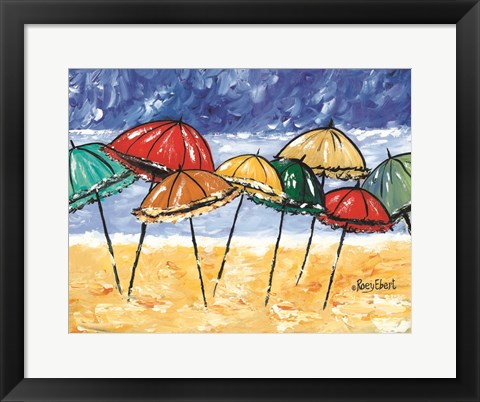 Framed Beach Party Print