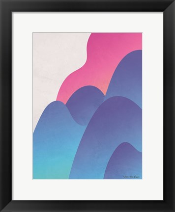 Framed Abstract I Print