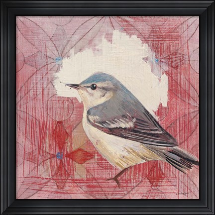 Framed Cerulean Warbler Print