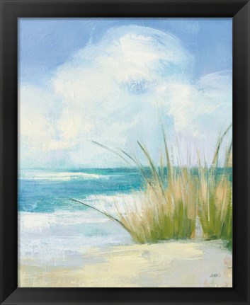 Framed Wind and Waves III Print