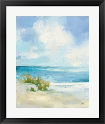 Framed Wind and Waves II Print