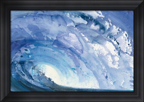Framed Barrel Wave Print