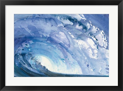 Framed Barrel Wave Print