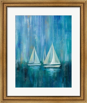 Framed Sailboat Simplicity II Print