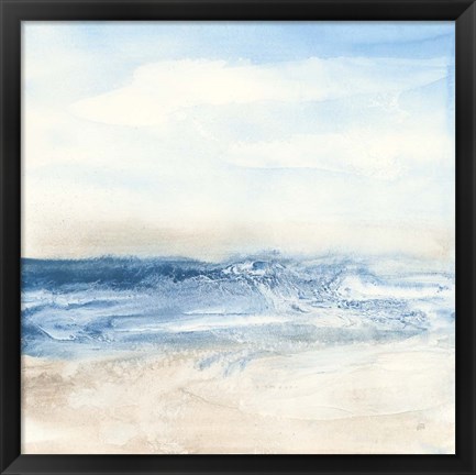 Framed Surf and Sand Print