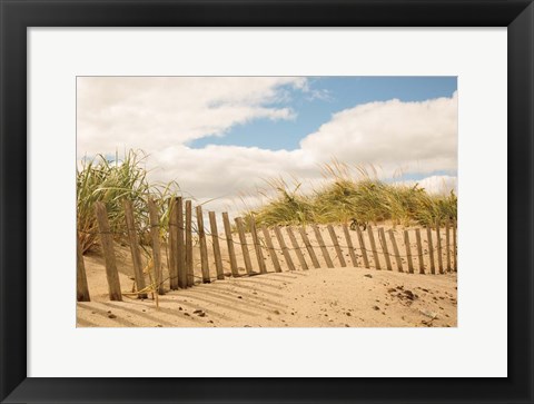 Framed Beach Dunes I Print