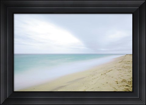 Framed Early Morning Beach Print