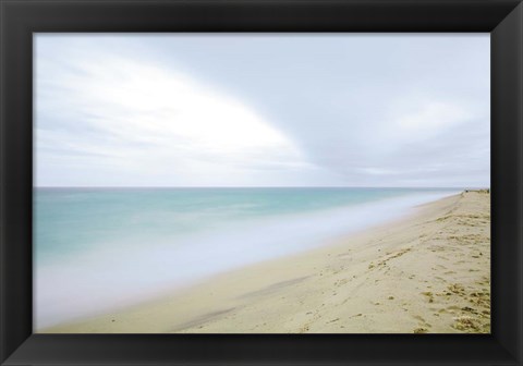 Framed Early Morning Beach Print