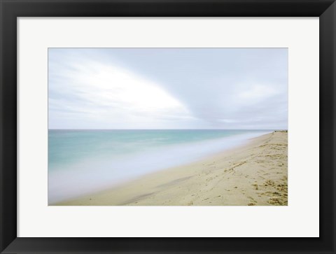 Framed Early Morning Beach Print