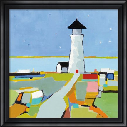 Framed To the Lighthouse Print