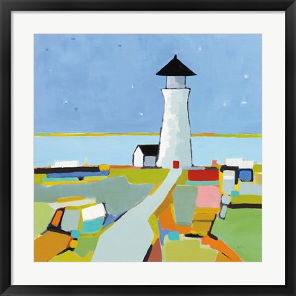 Framed To the Lighthouse Print